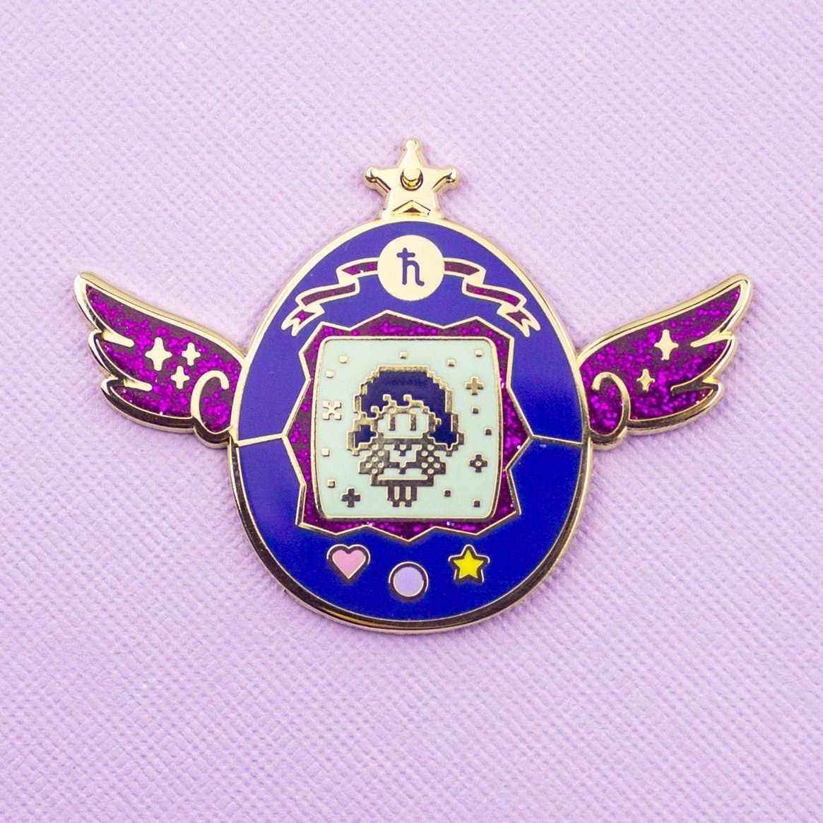 Sailor Saturn Pet Enamel Pin