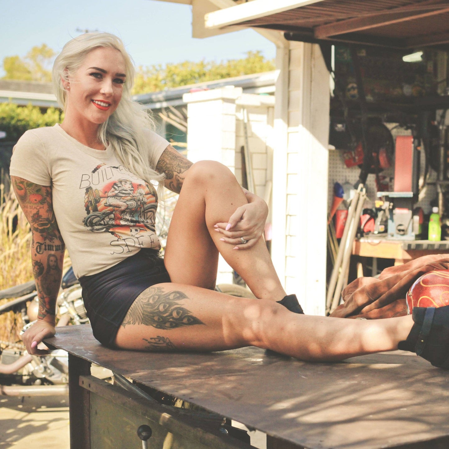 Built for Speed Fitted Tee