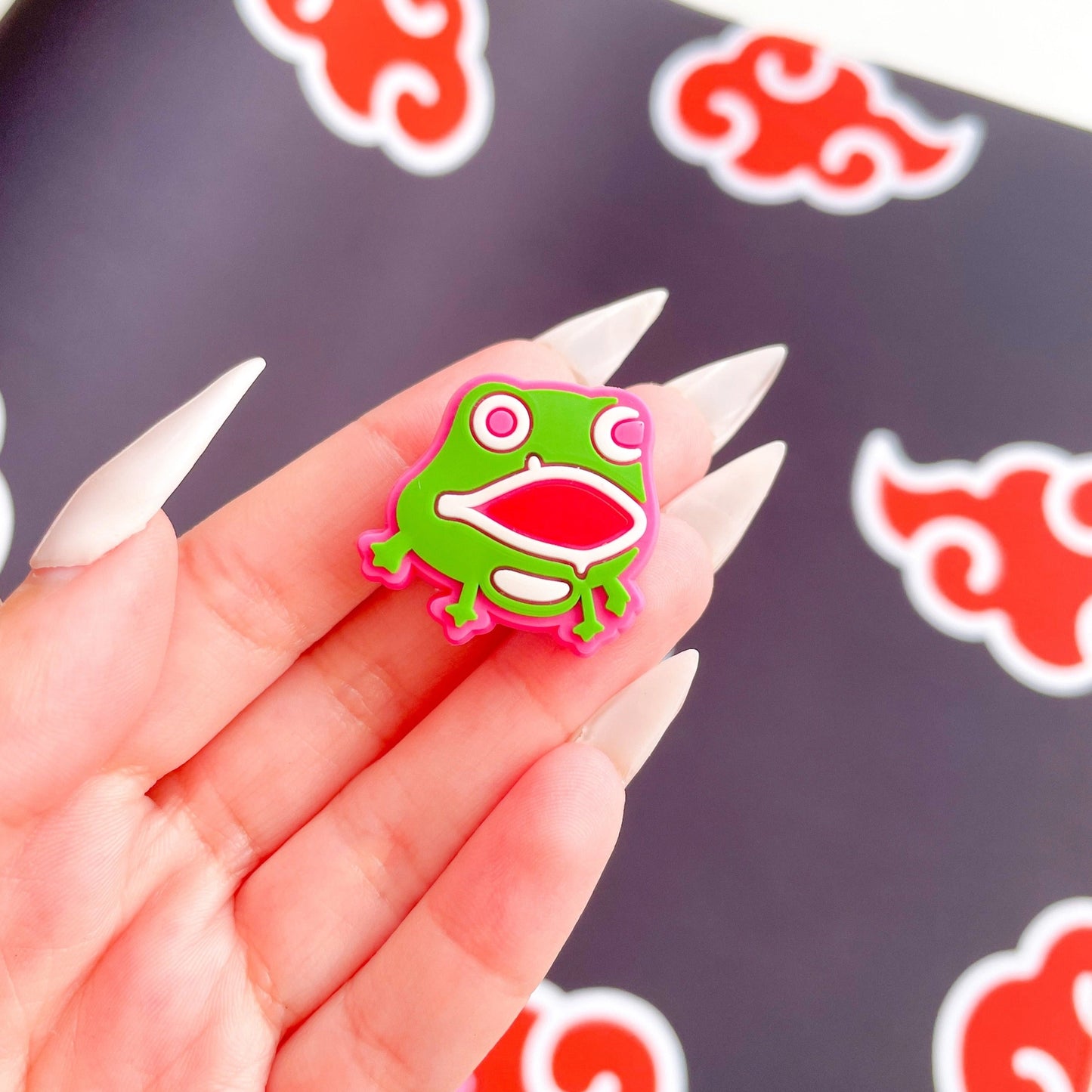 Frog Wallet Shoe Charm