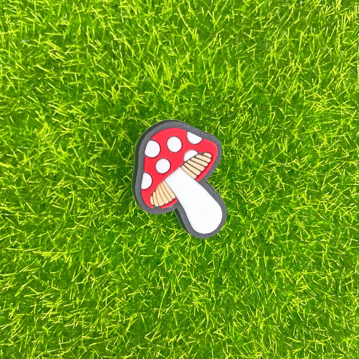 Mushroom Shoe Charm