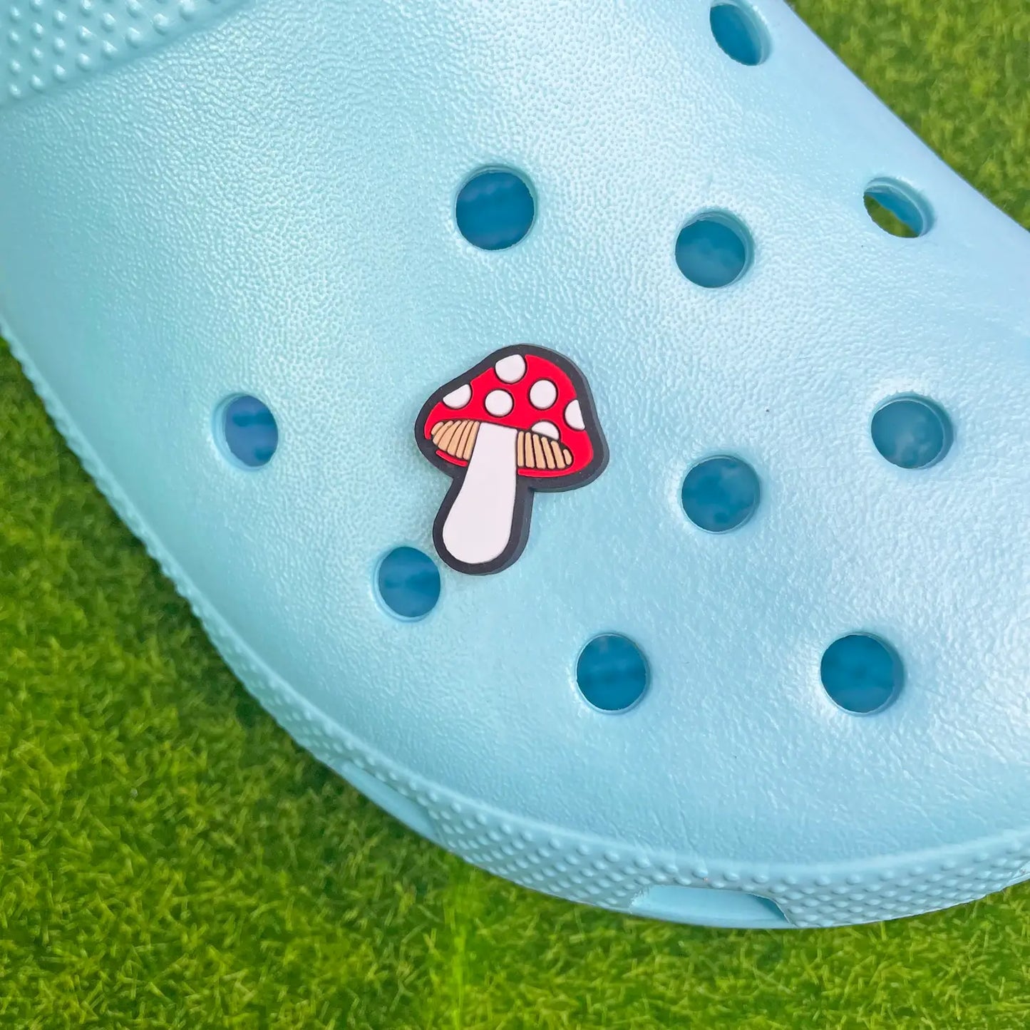 Mushroom Shoe Charm