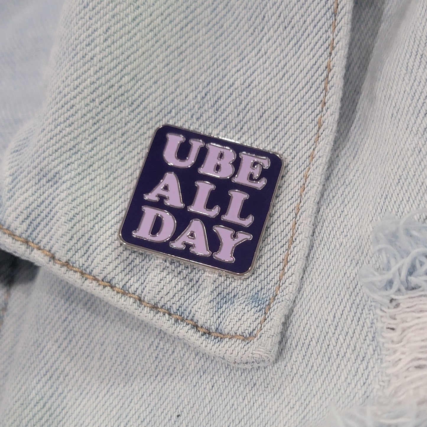 Ube All Day Enamel Pin