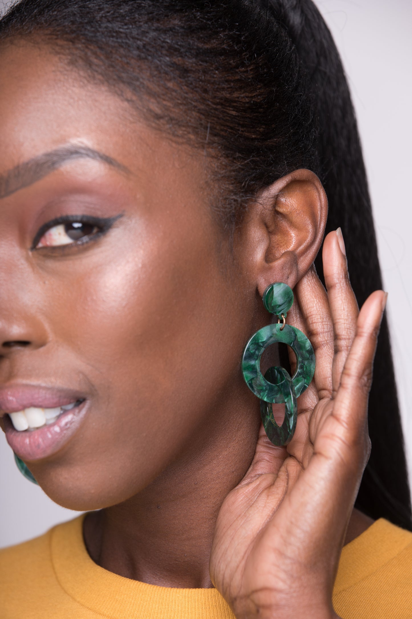 Eso Si Earrings (Green)
