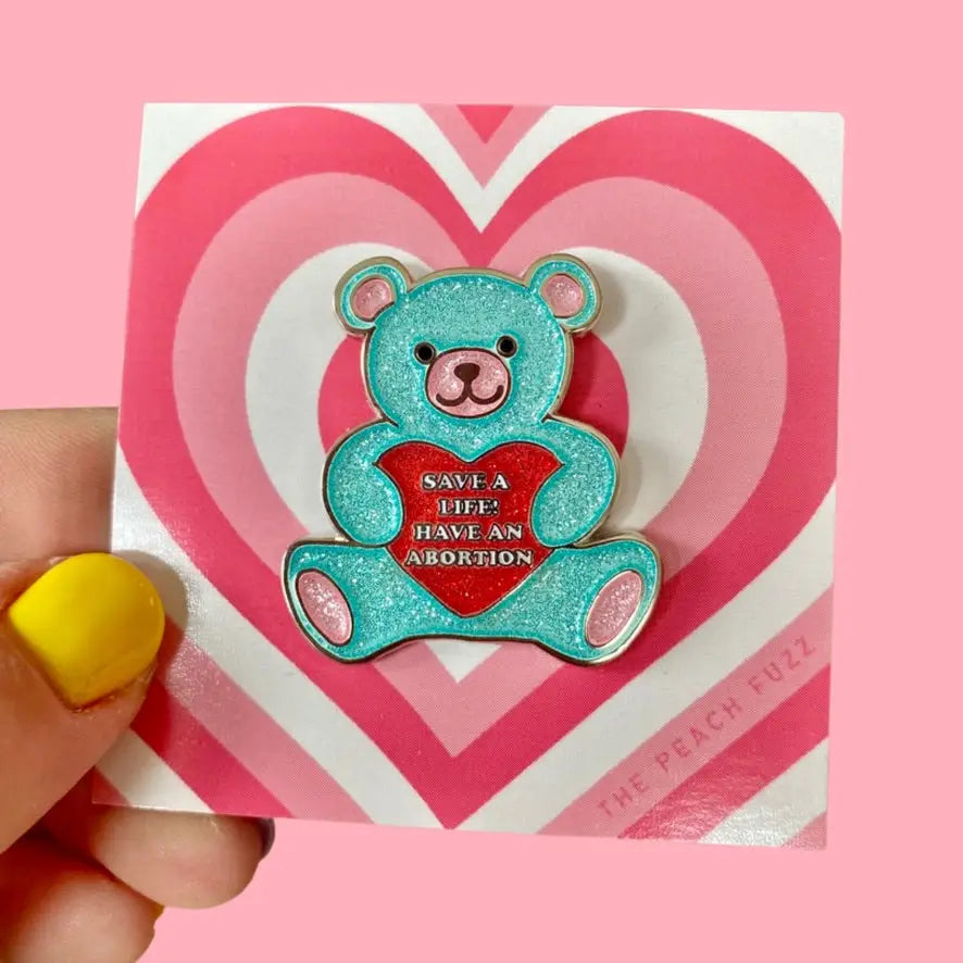 Abortion Saves Lives Enamel Pin