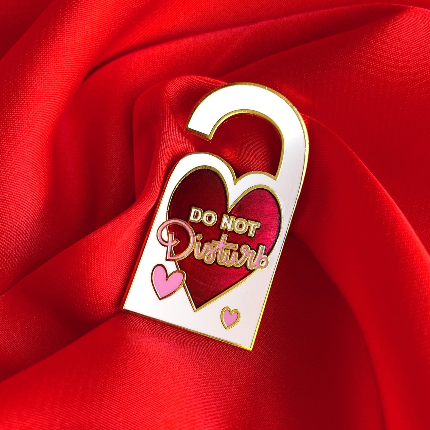 Do Not Disturb Enamel Pin