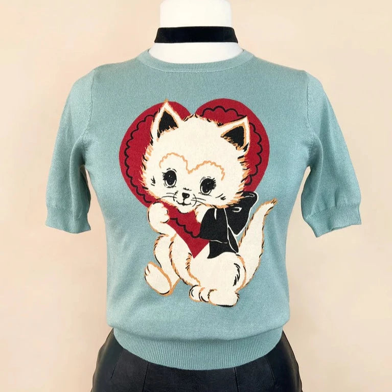 Be Mine Short Sleeve Sweater