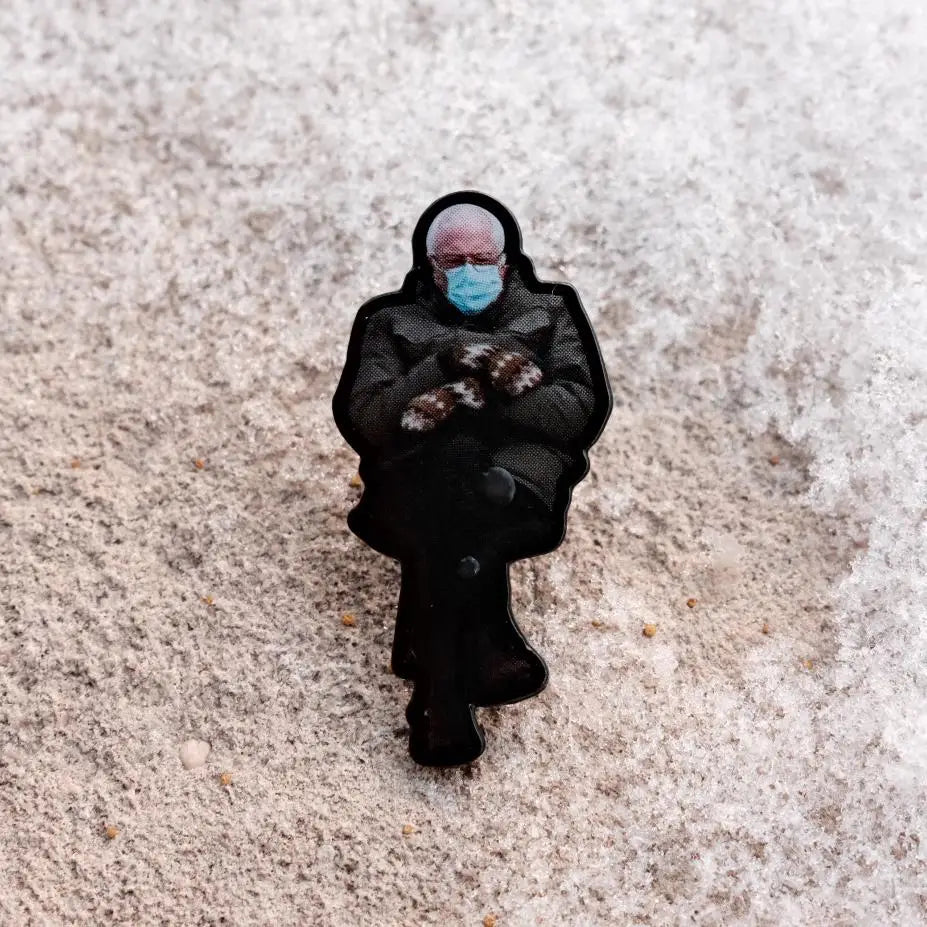 Bernie Forever Enamel Pin