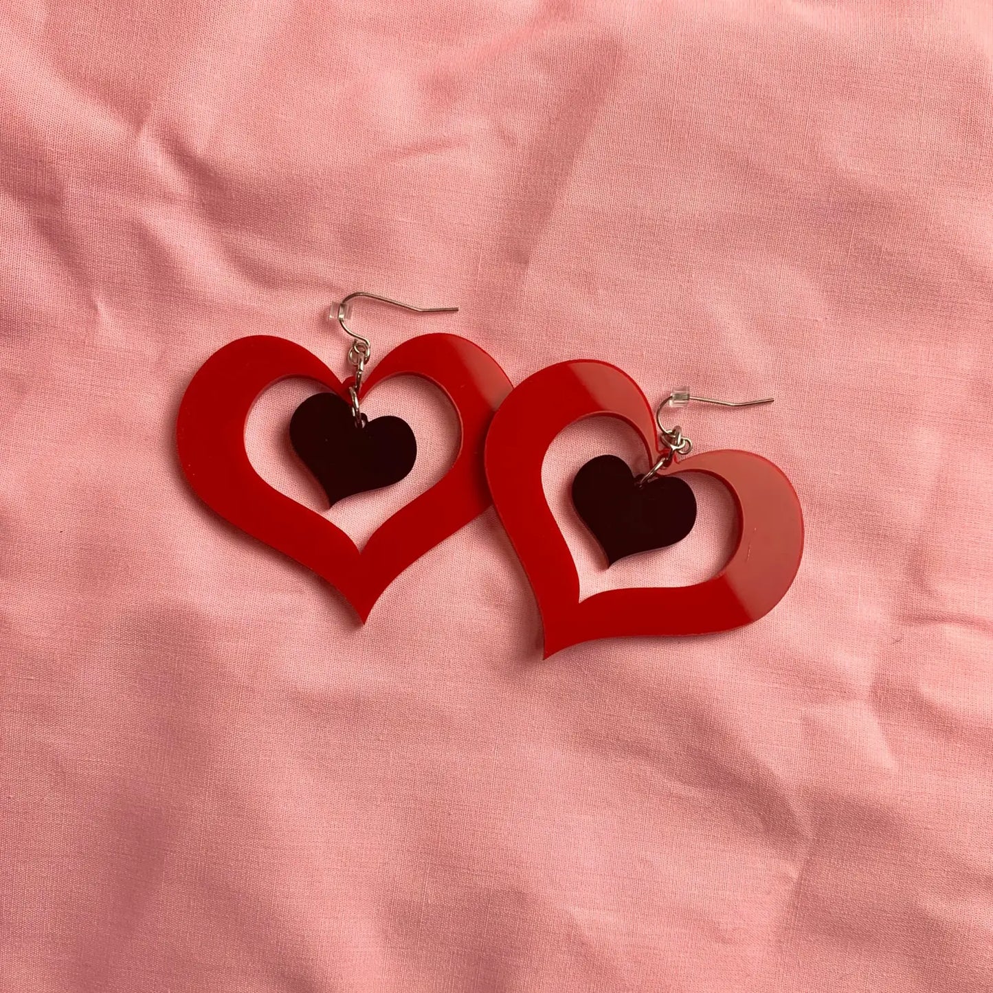 Big Heart Earrings