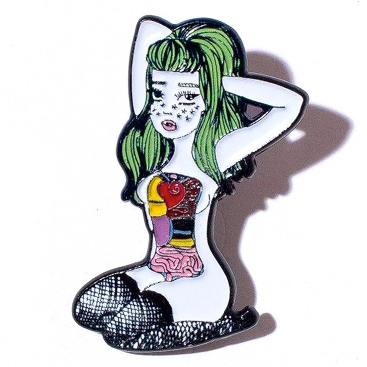 Body Parts Enamel Pin
