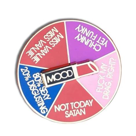 RuPaul Drag Mood Spinner Enamel Pin (vol. 1)