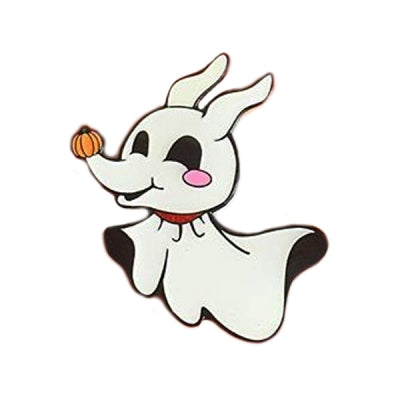 Ghost Pup Enamel Pin