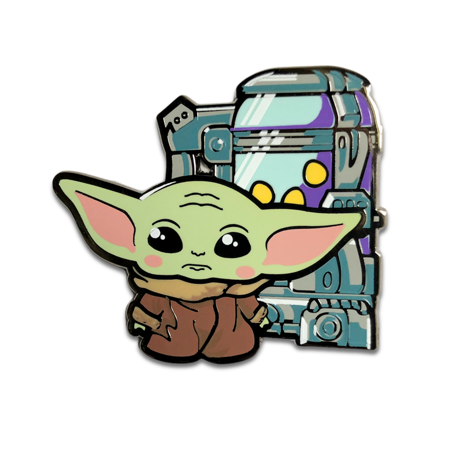 Egg Snatcher Enamel Pin