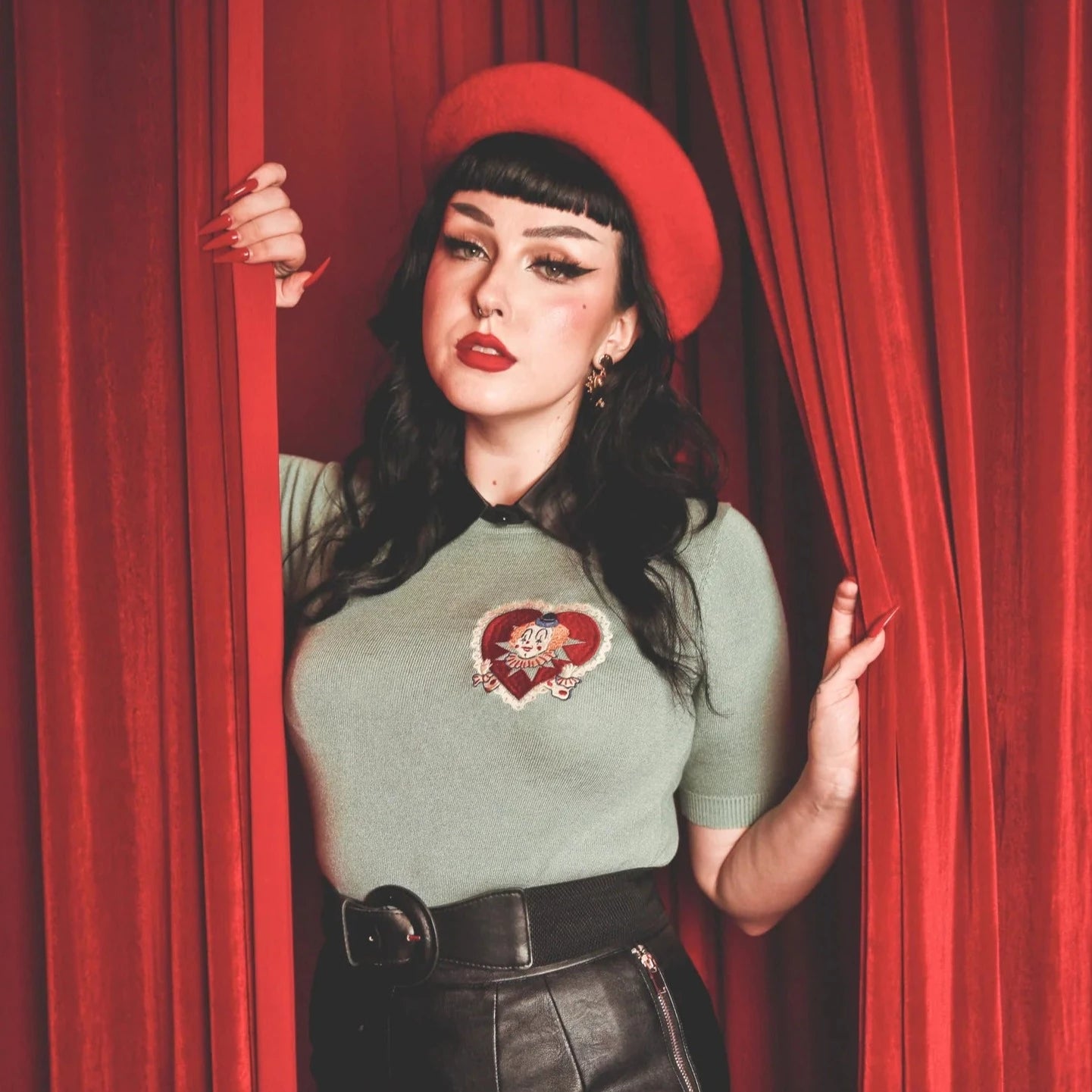 Heartbreaker Short Sleeve Sweater