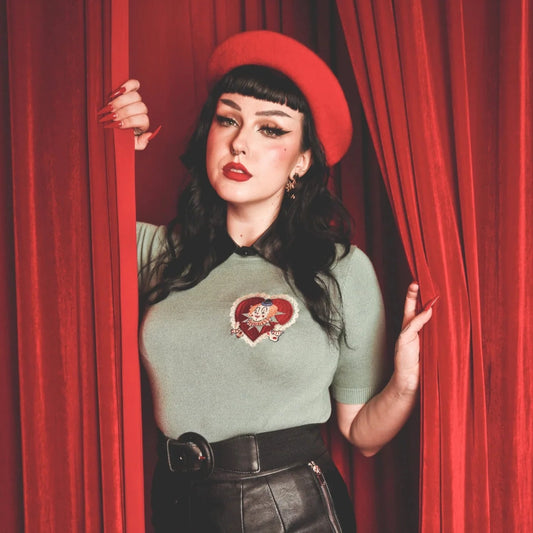 Heartbreaker Short Sleeve Sweater