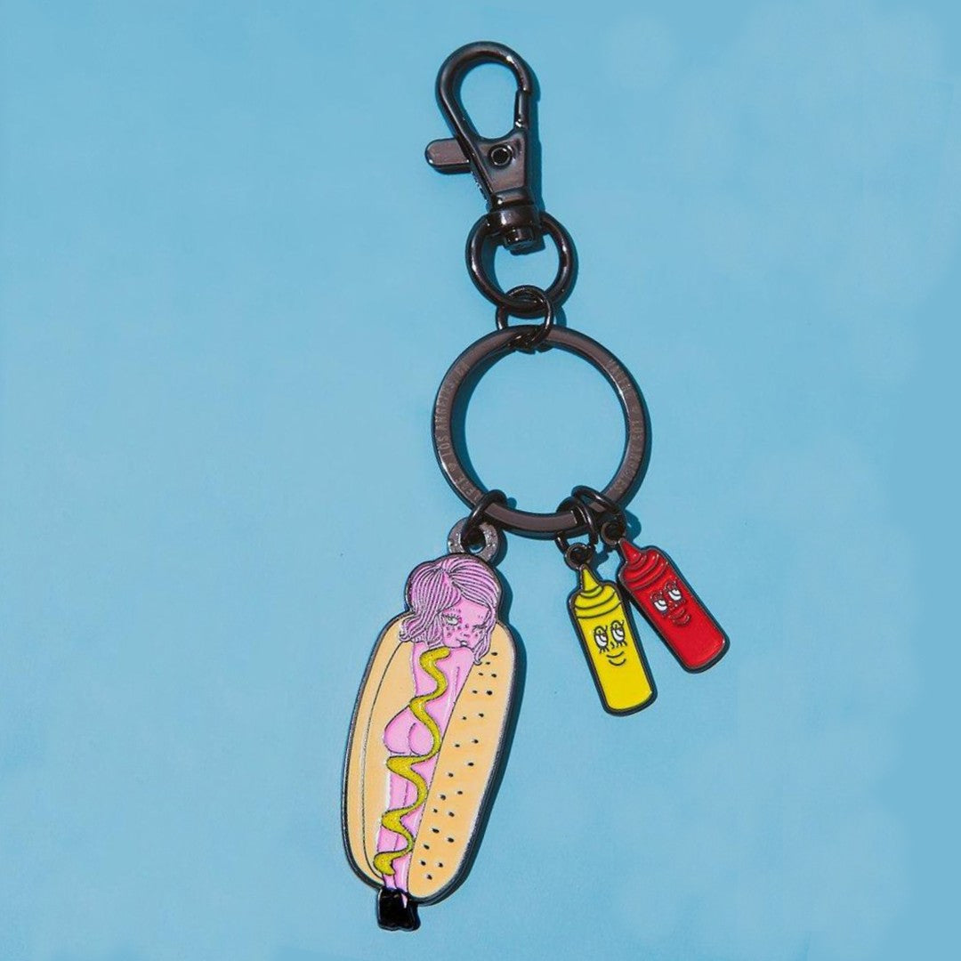 Hot Gal Keychain