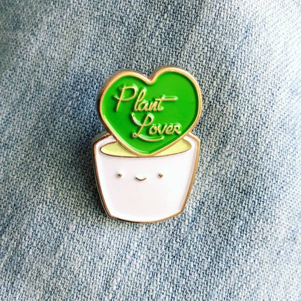 Plant Lover Enamel Pin