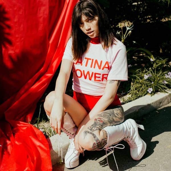 Latina Power Tee (Pink)