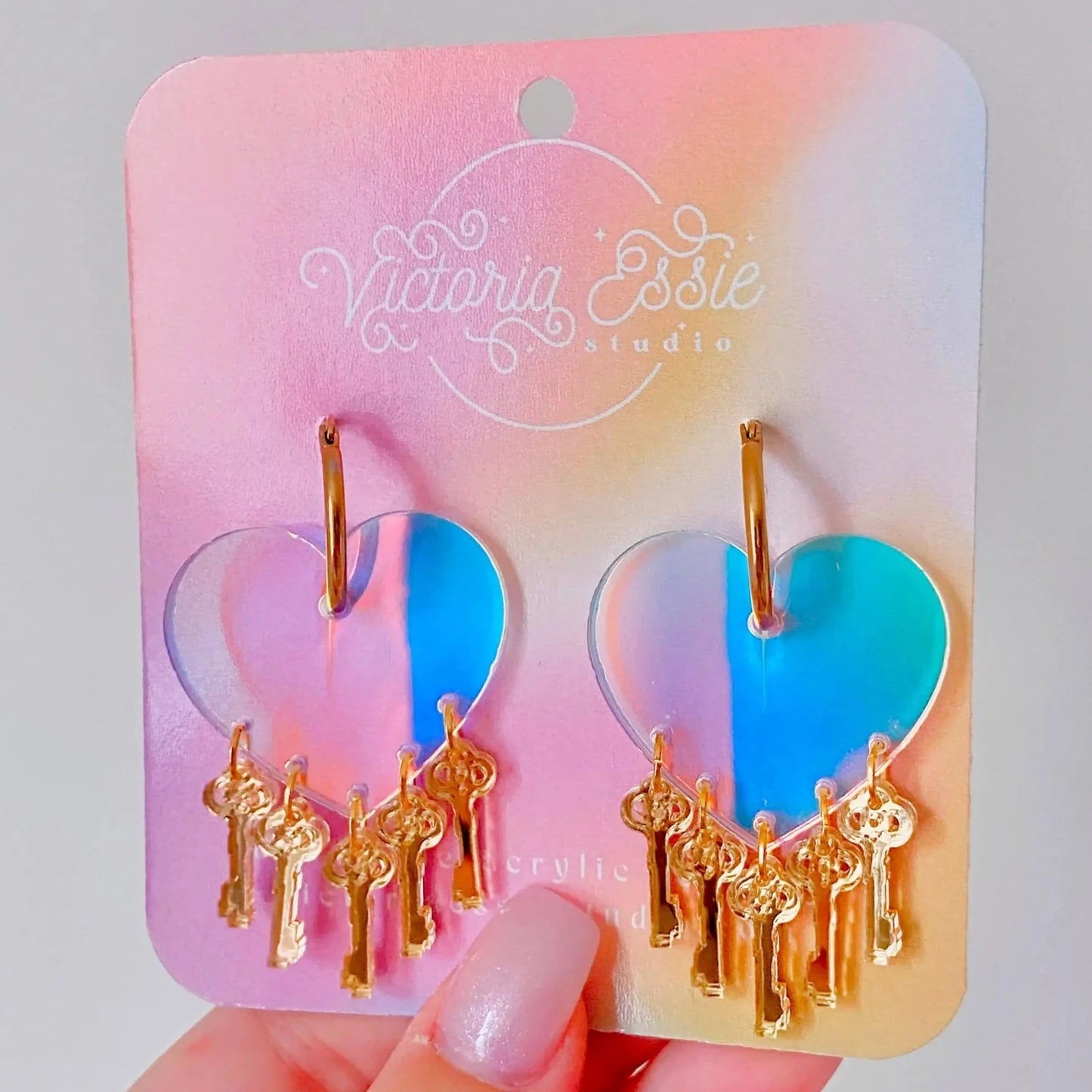 Keys to My Heart Earrings