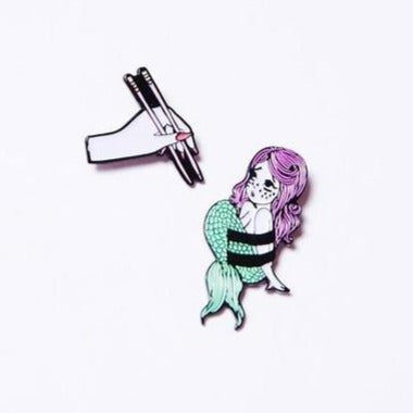 Mershimi Enamel Pin Set