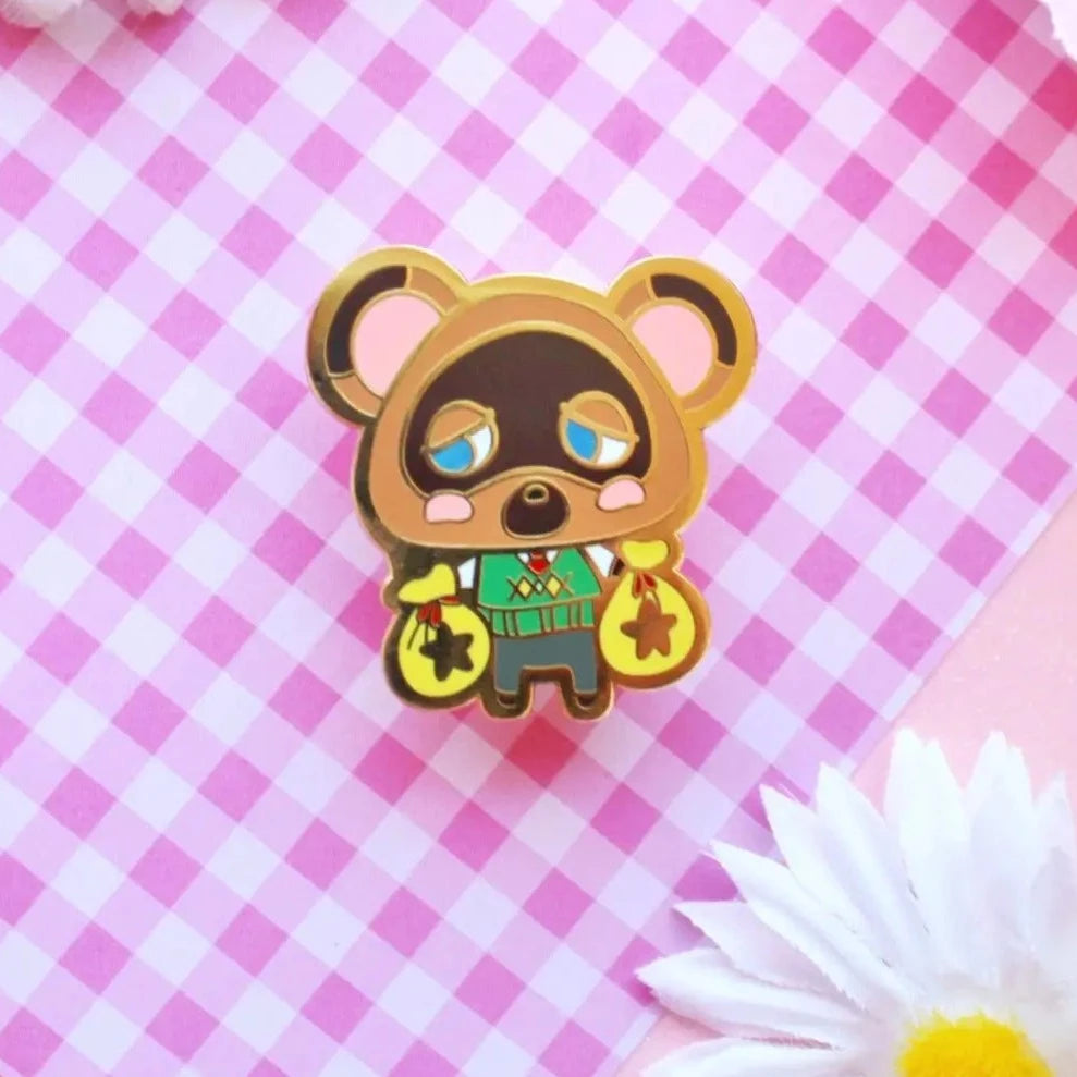 Money Bags Enamel Pin