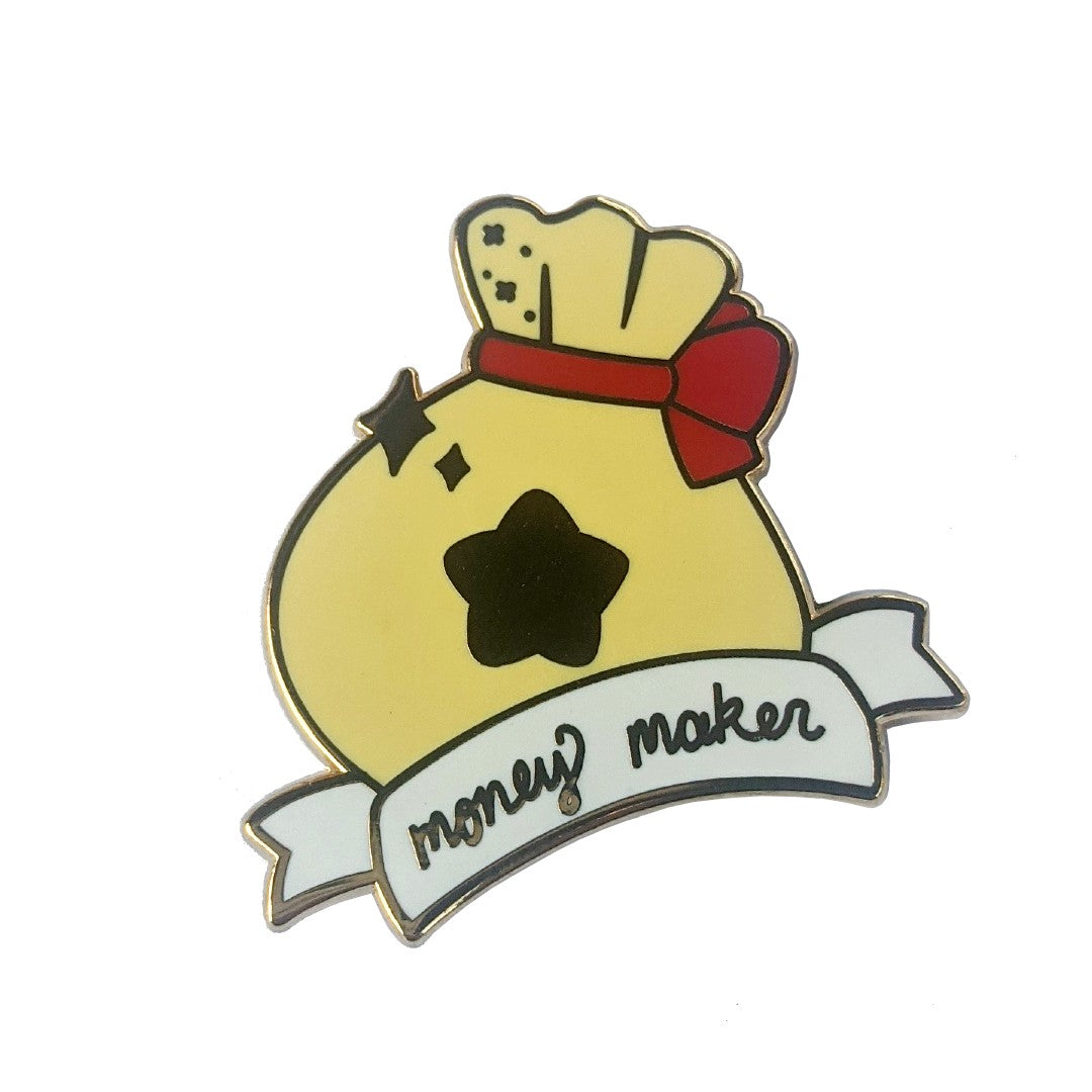 Money Maker Enamel Pin
