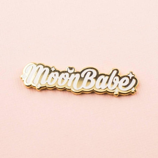 Moon Babe Enamel Pin