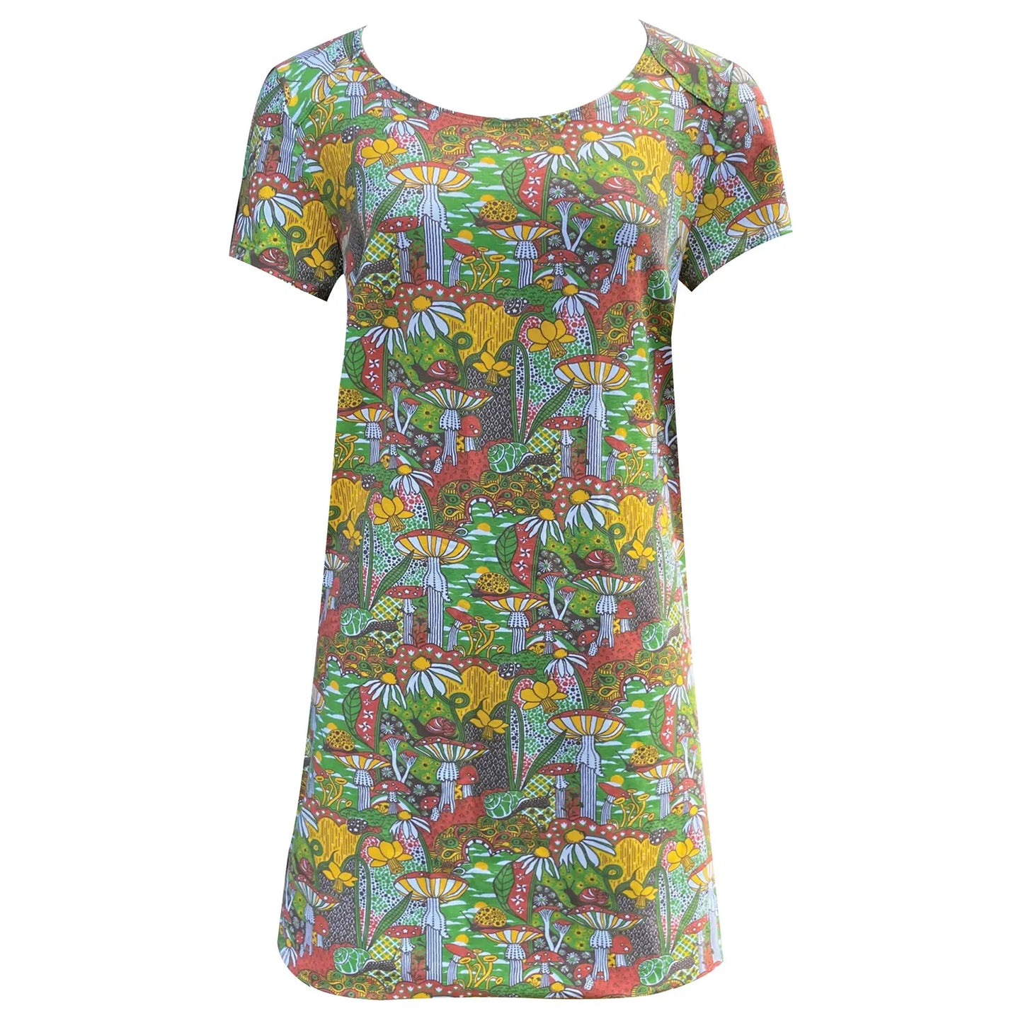 Groovy Mushroom & Snail Pocket Tunic