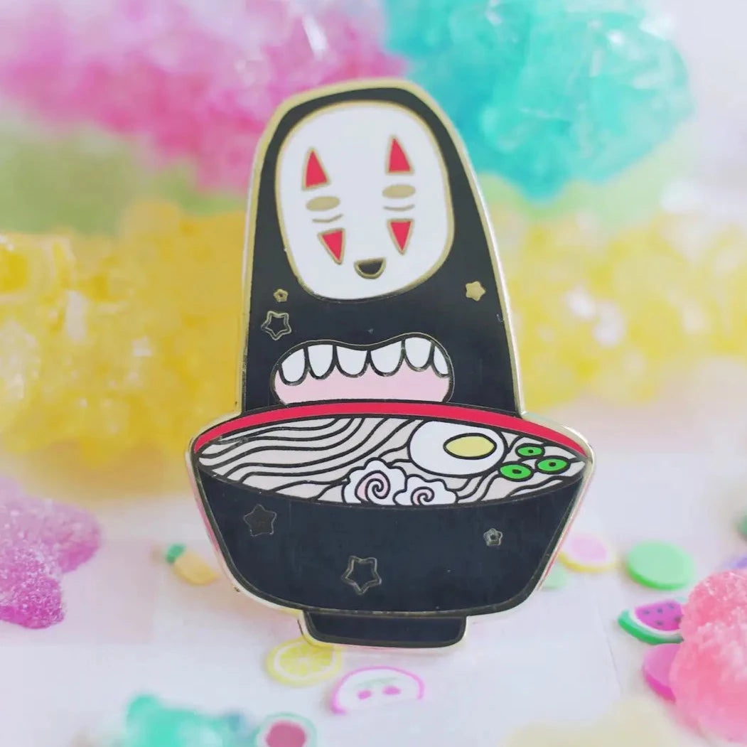 Spirited Away No Face Enamel Pin