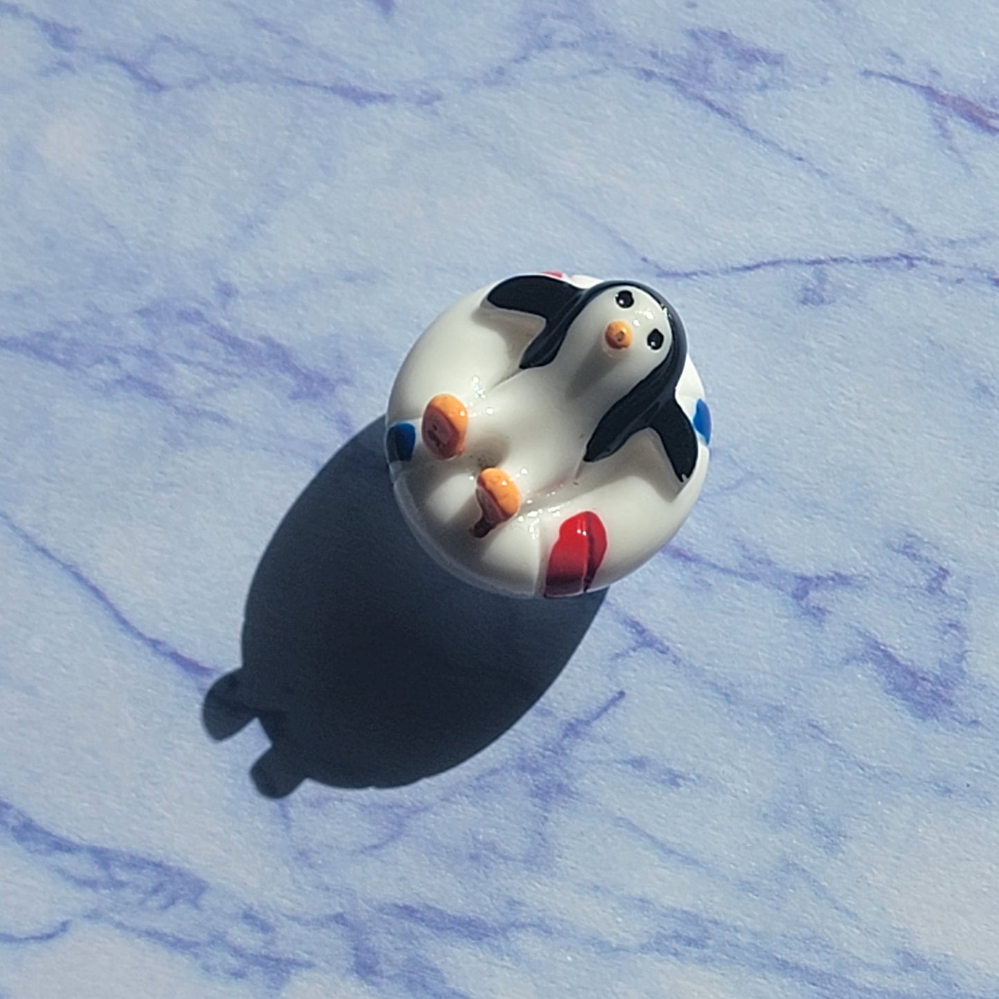 Penguin Floaty Croc Charm