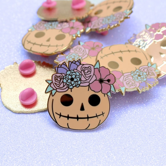 Cute Halloween Pumpkin Enamel Pin