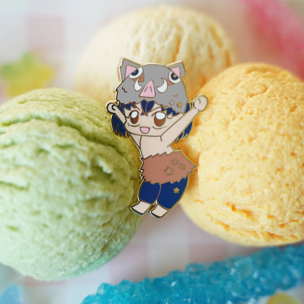 Inosuke Enamel Pin