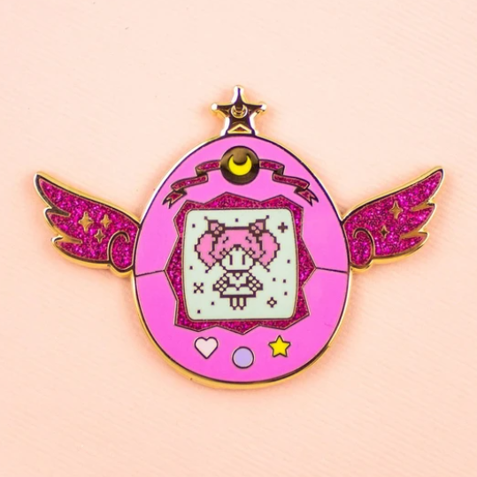 Chibi Moon Pocket Pet Enamel Pin