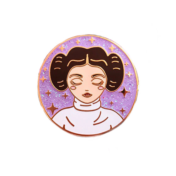 Space Princess Enamel Pin