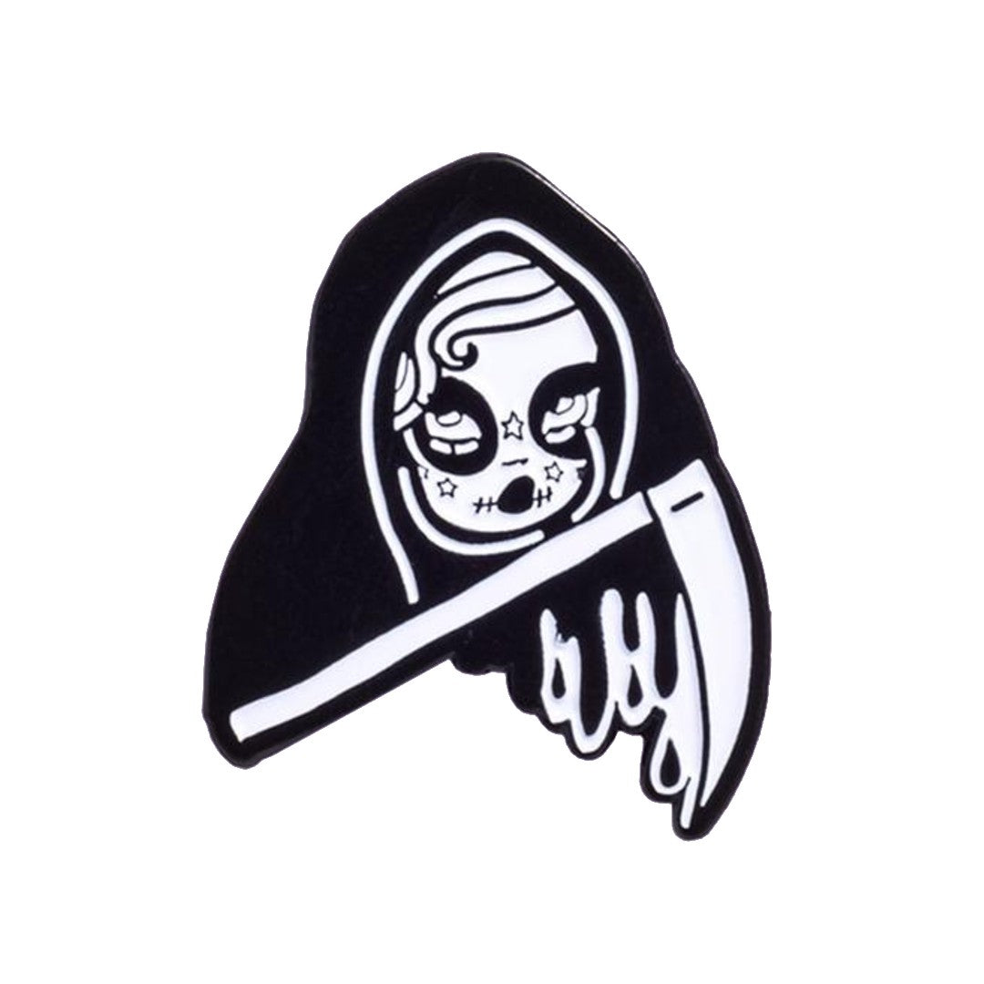 Spooky La Muerte Enamel Pin