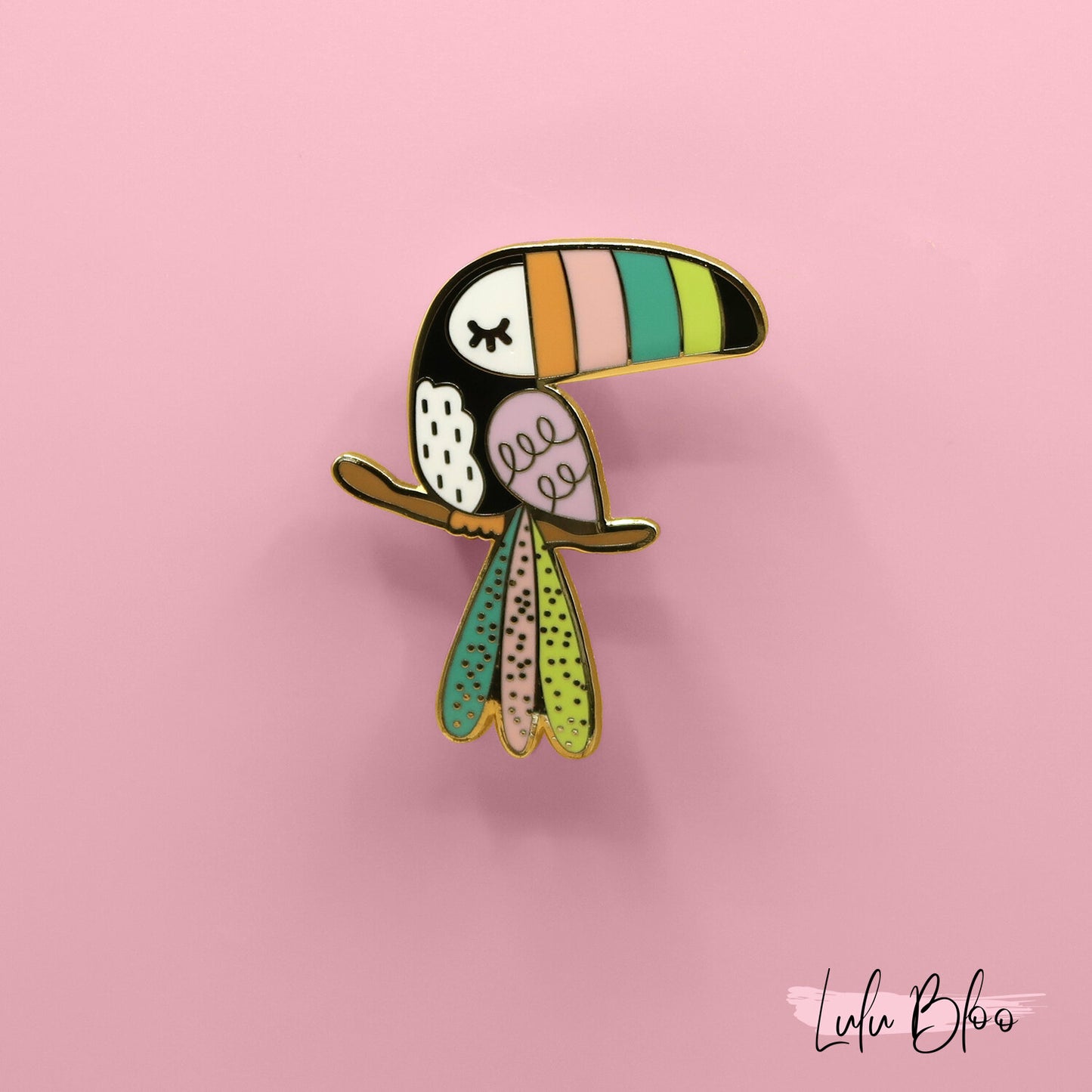 Tropical Tookie Enamel Pin