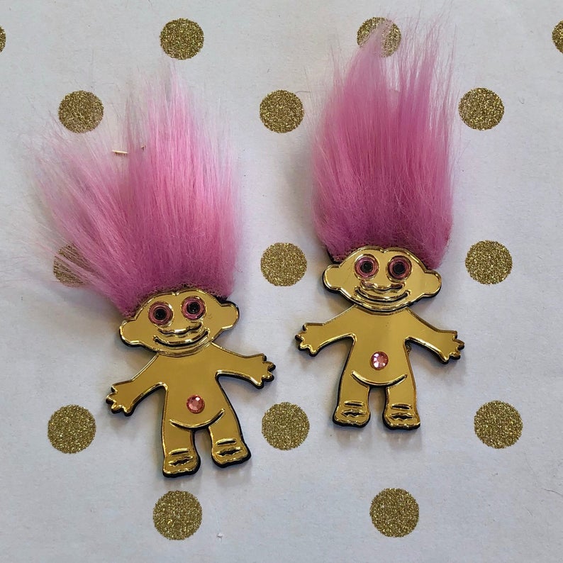 Treasure Troll Statement Earrings