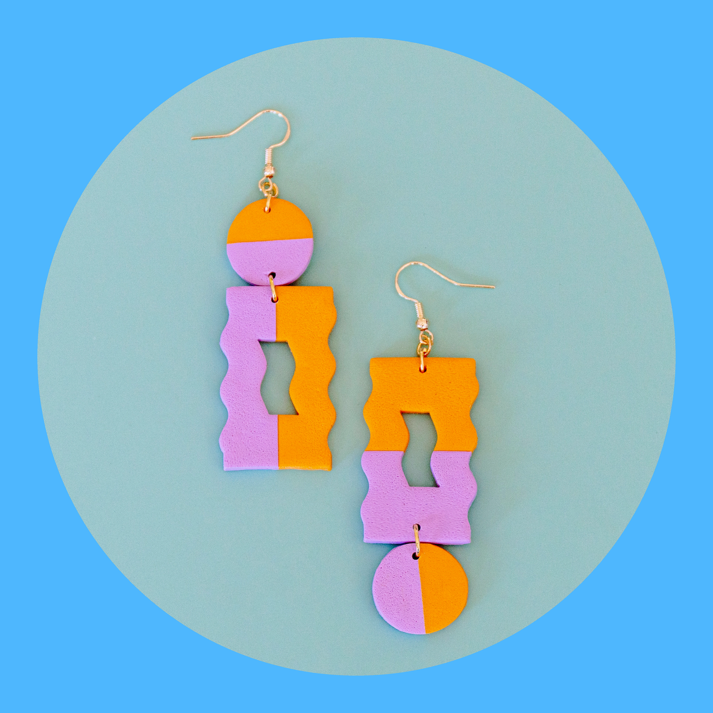 Ube-Mango Stephanie Earrings