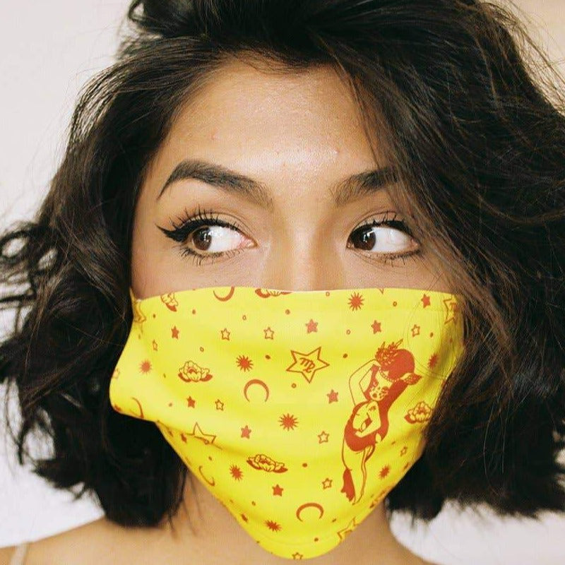 Celestial Virgo Face Mask