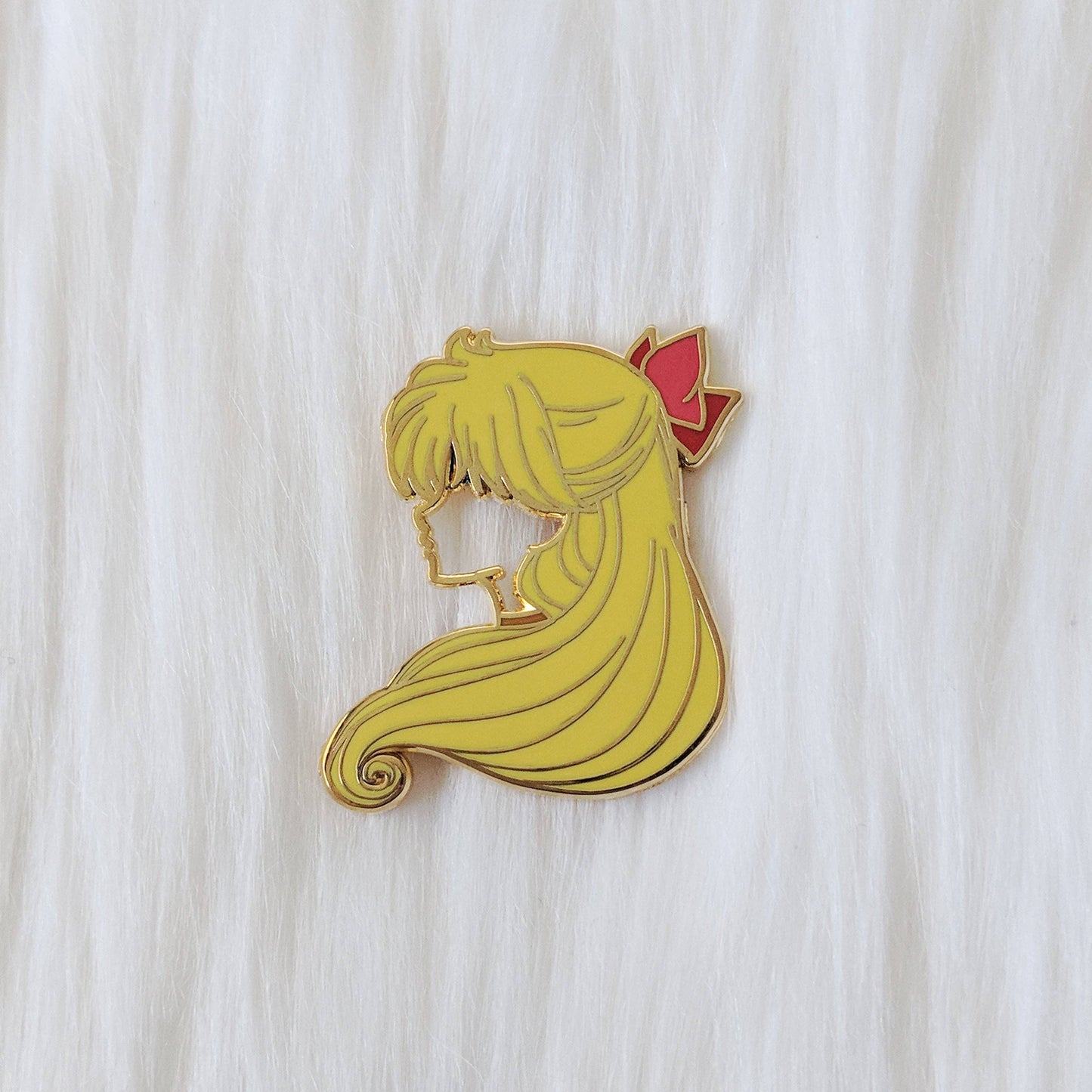 Venus Moonie Silhouette Enamel Pin