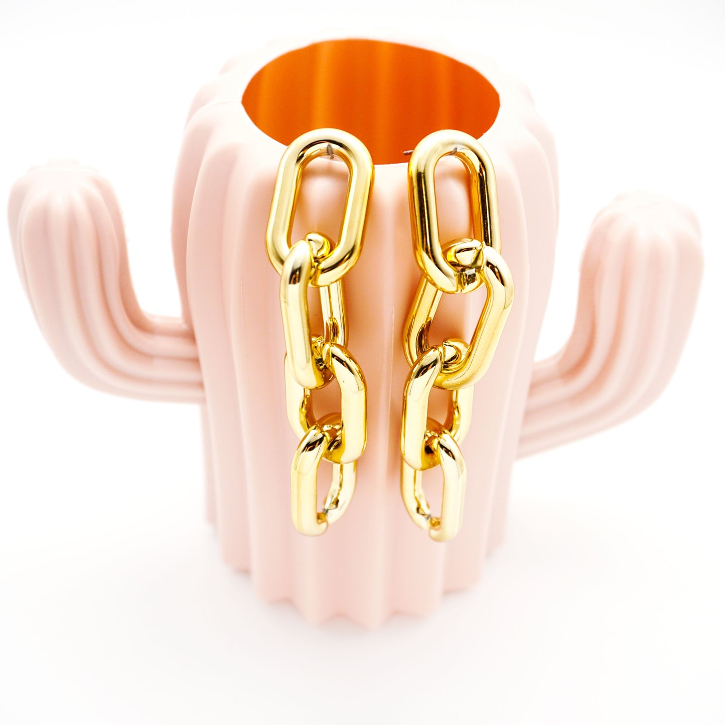 Cadena Chain Drop Earrings