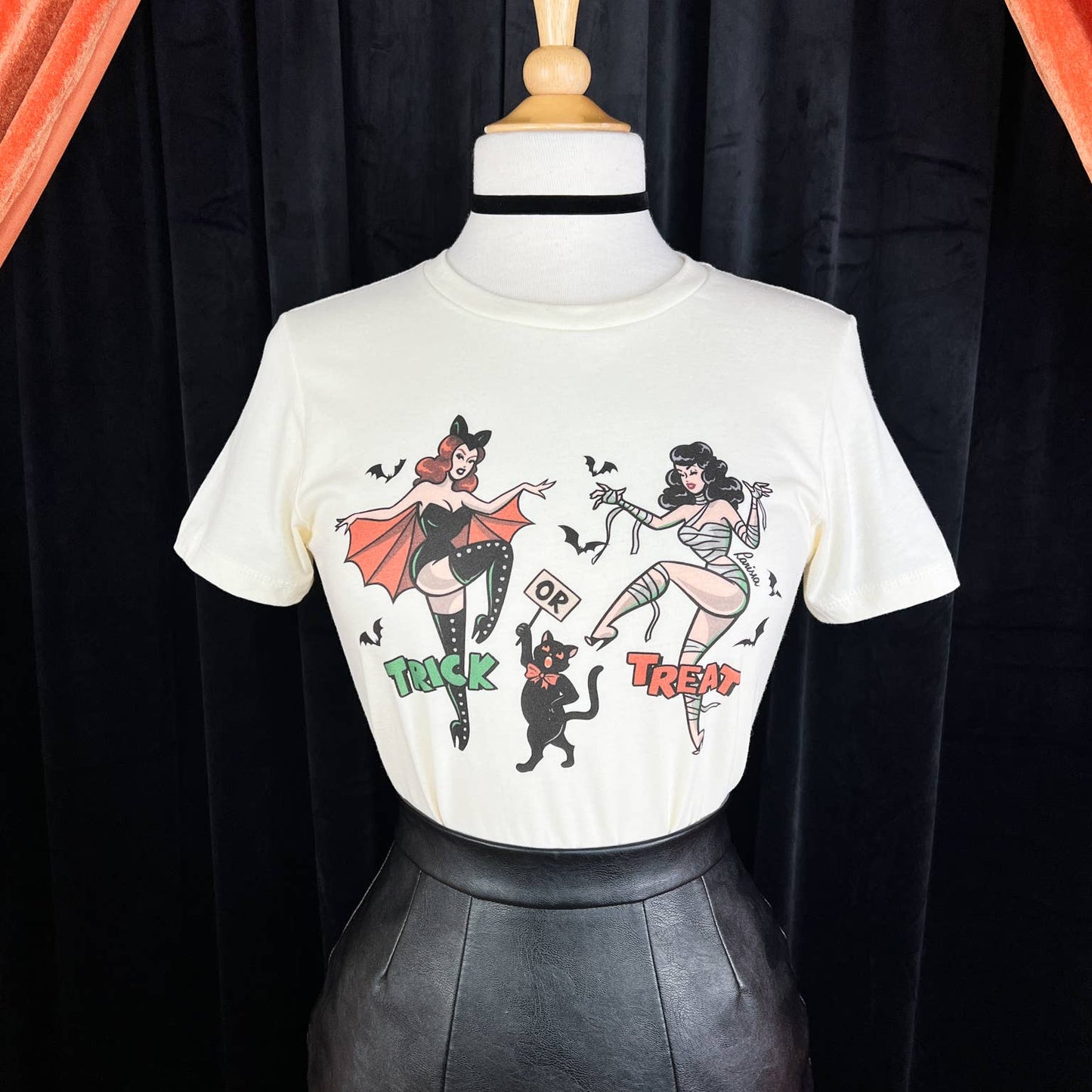 Spooky Stomp Fitted Tee