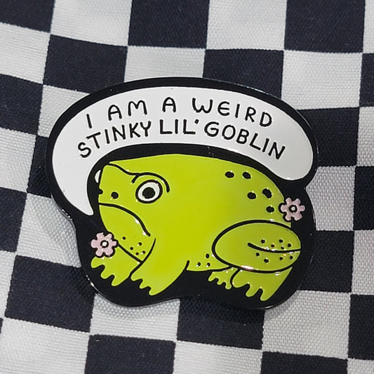 Stinky Goblin Enamel Pin