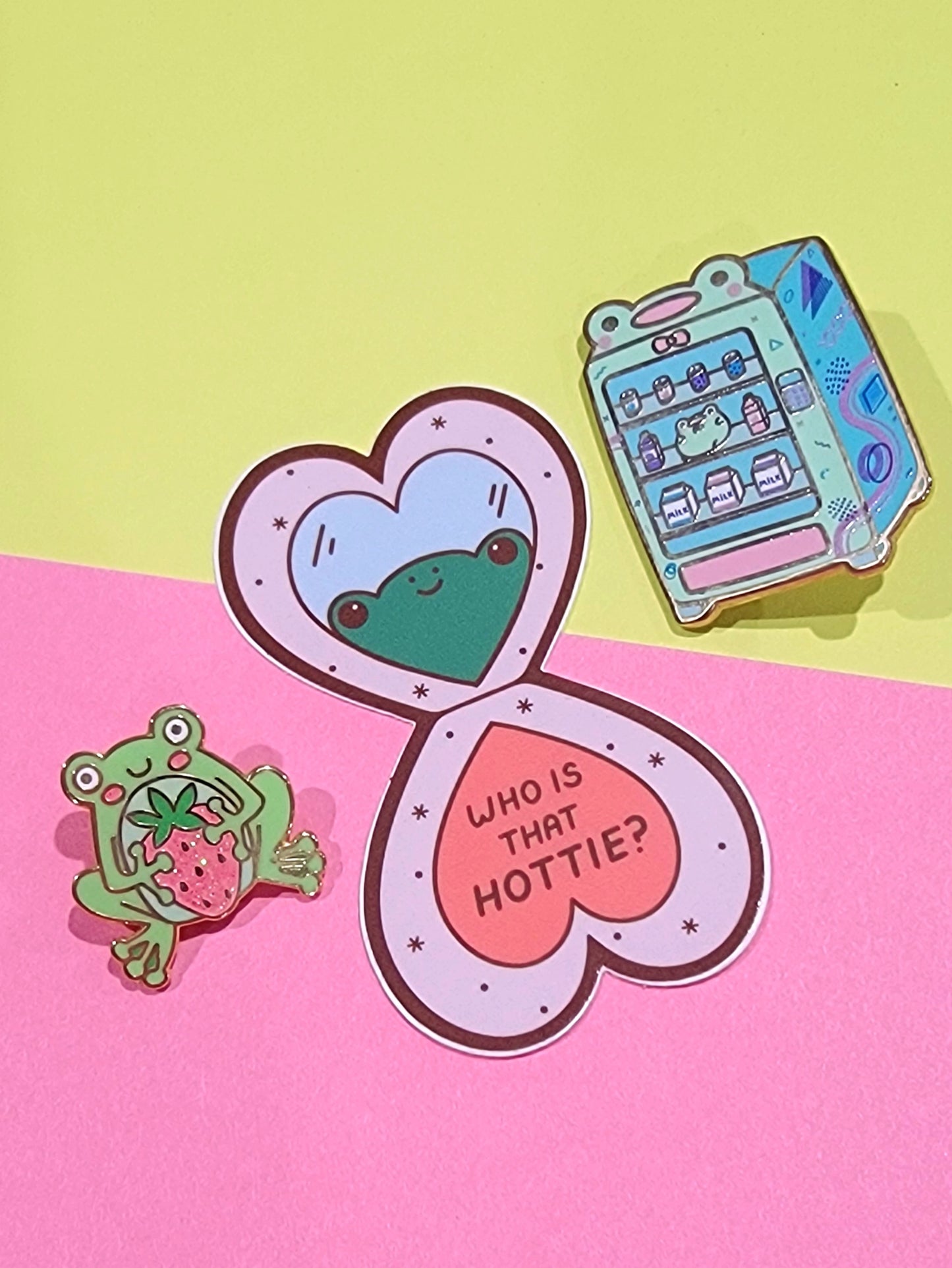 Compact Frog Sticker