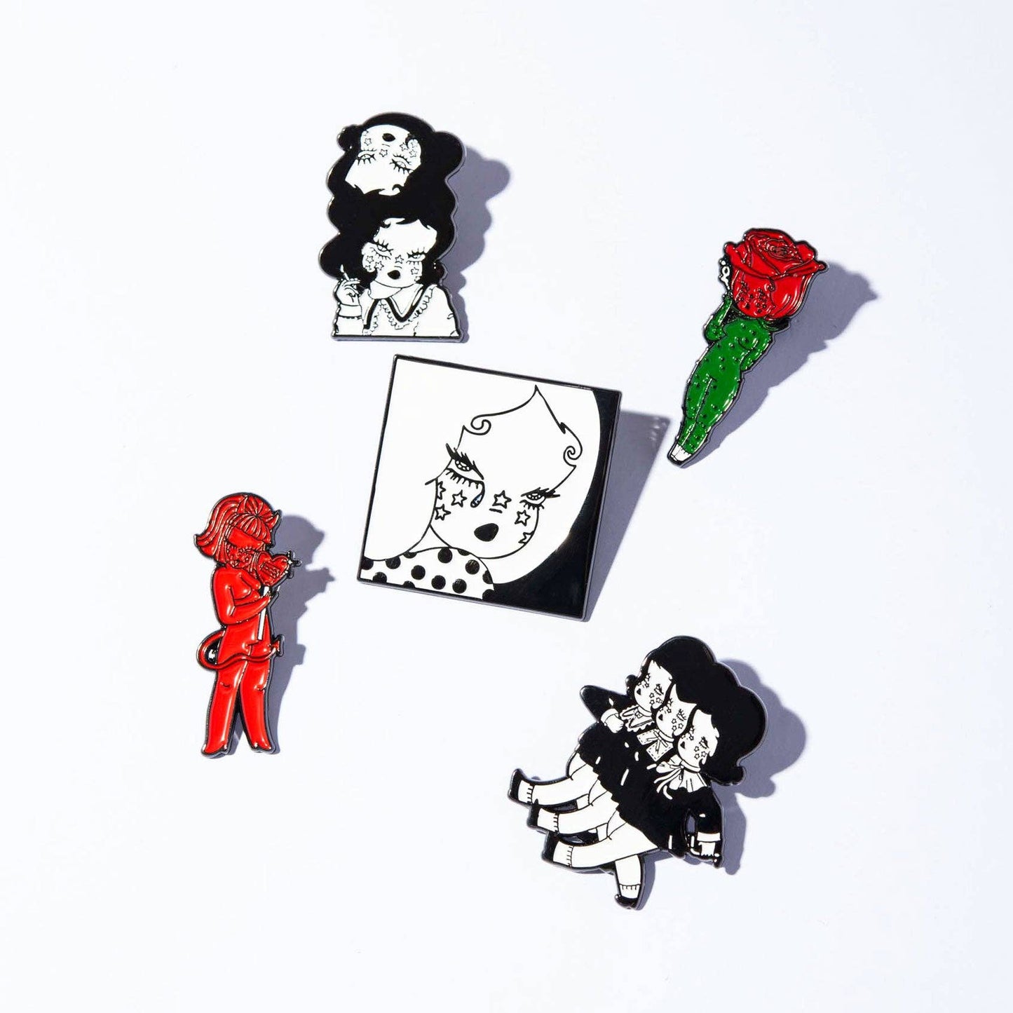 Baccara Enamel Pin