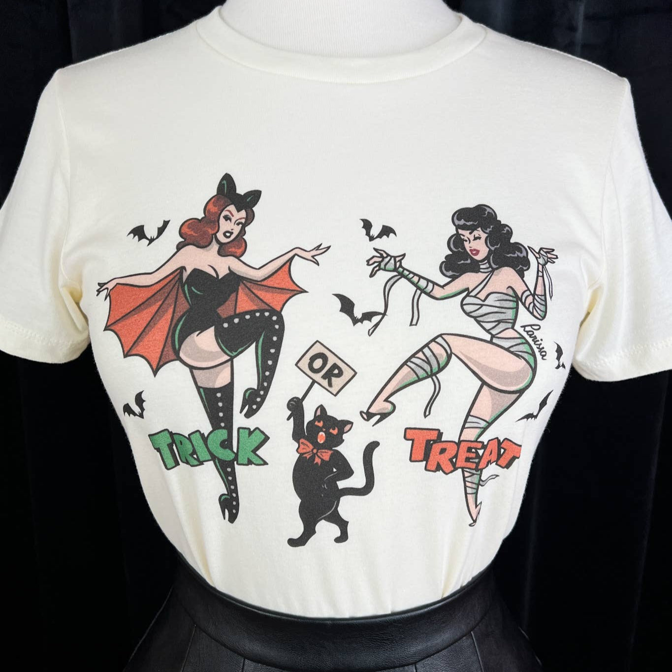 Spooky Stomp Fitted Tee
