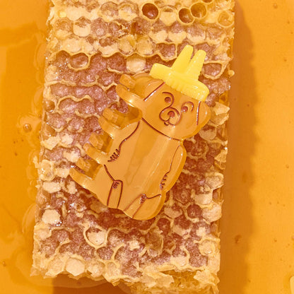 Mini Honey Bear Hair Claw Clip