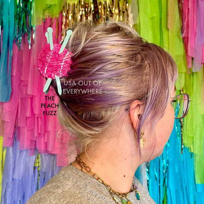 Yarn Crafts Hair Claw