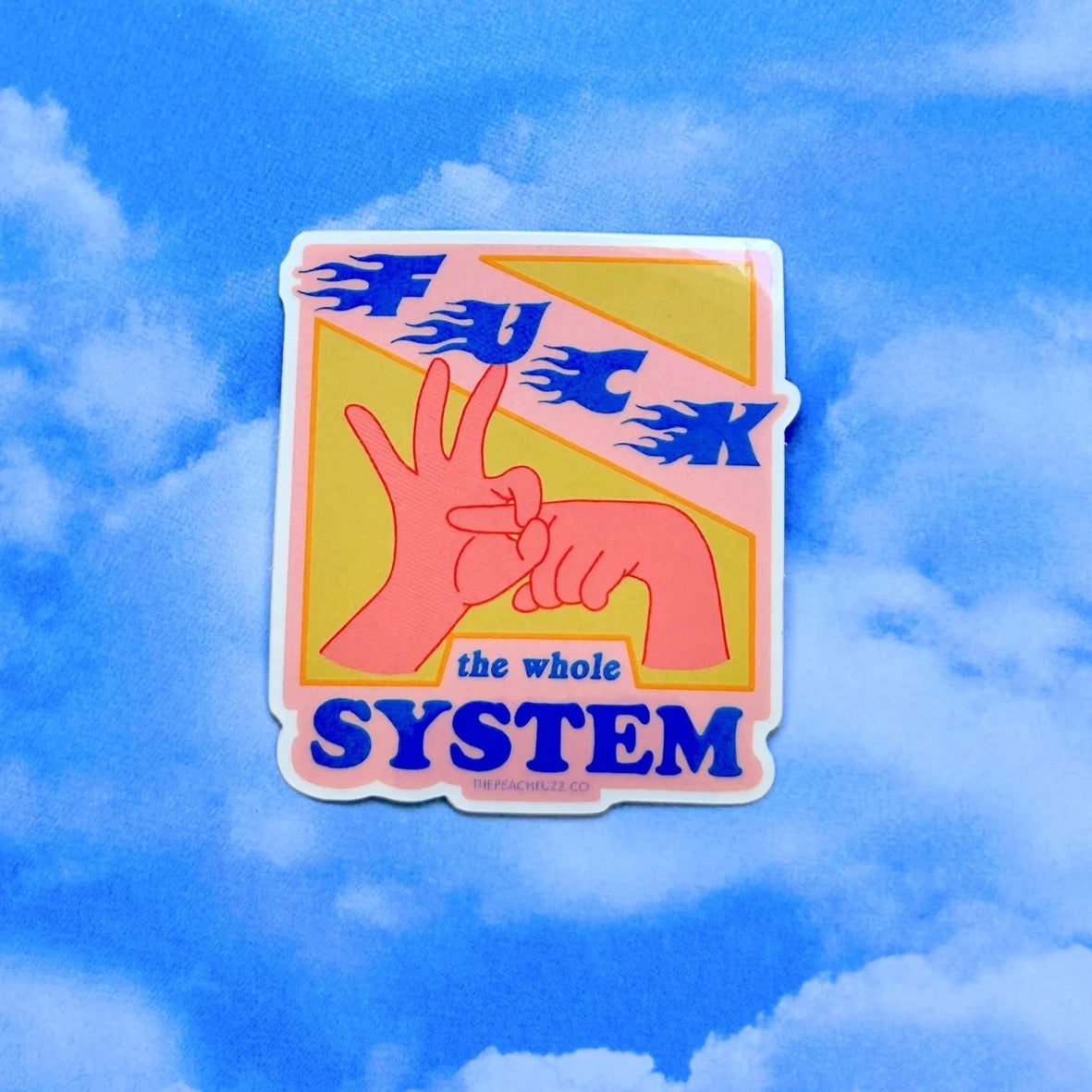 F*Ck the Whole System Sticker