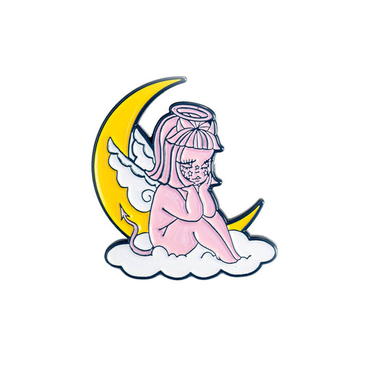 Heavenly Enamel Pin by Valfre at stupidkitsch.com