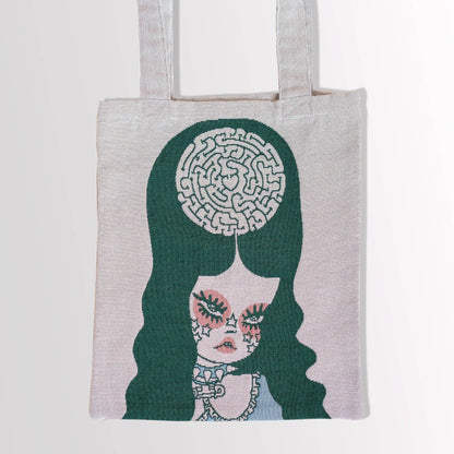 Maze Tote Bag by Valfre at stupidkitsch.com